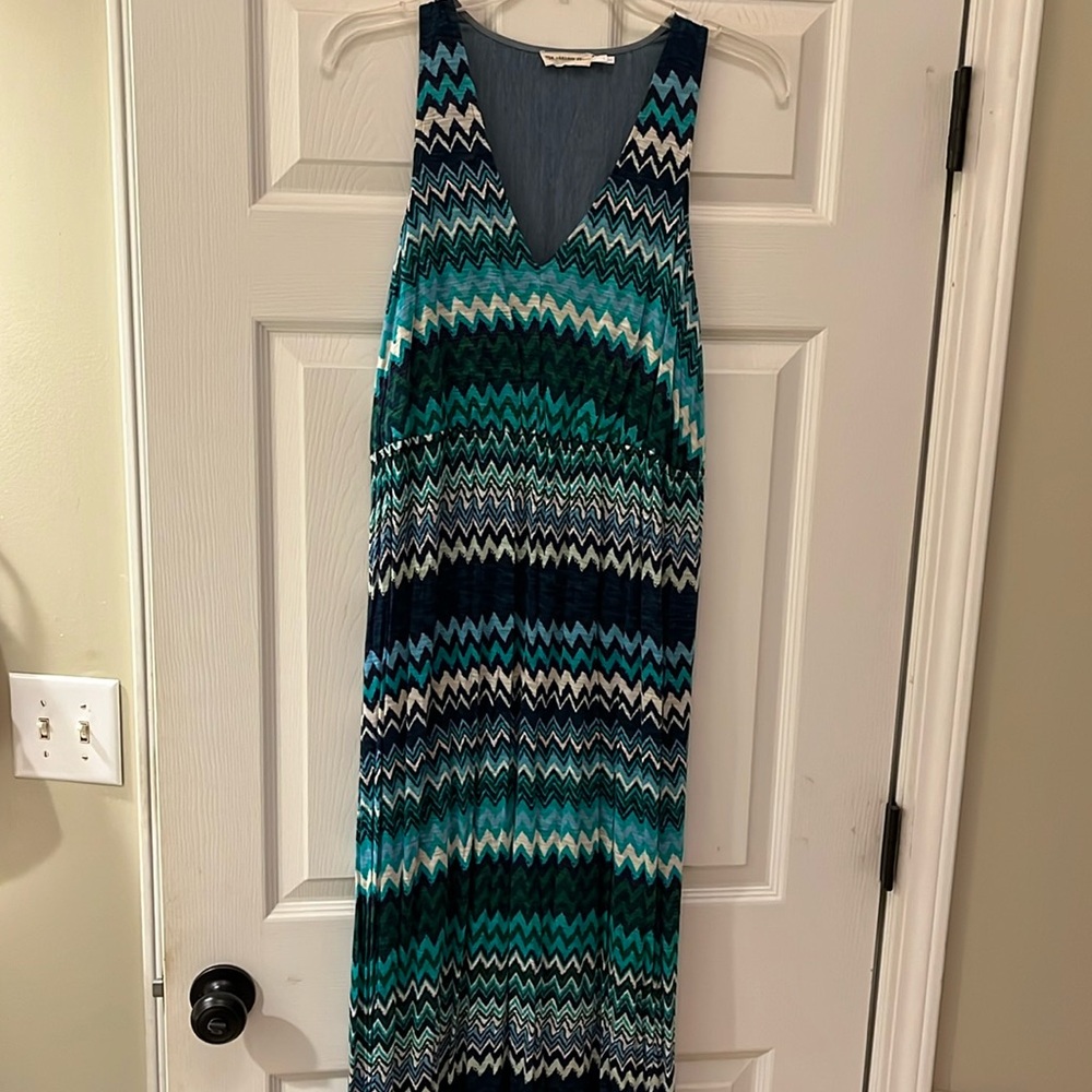 The Addison Story Chevron Maxi Dress